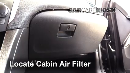 2013 Suzuki Kizashi GTS 2.4L 4 Cyl. Air Filter (Cabin) Replace